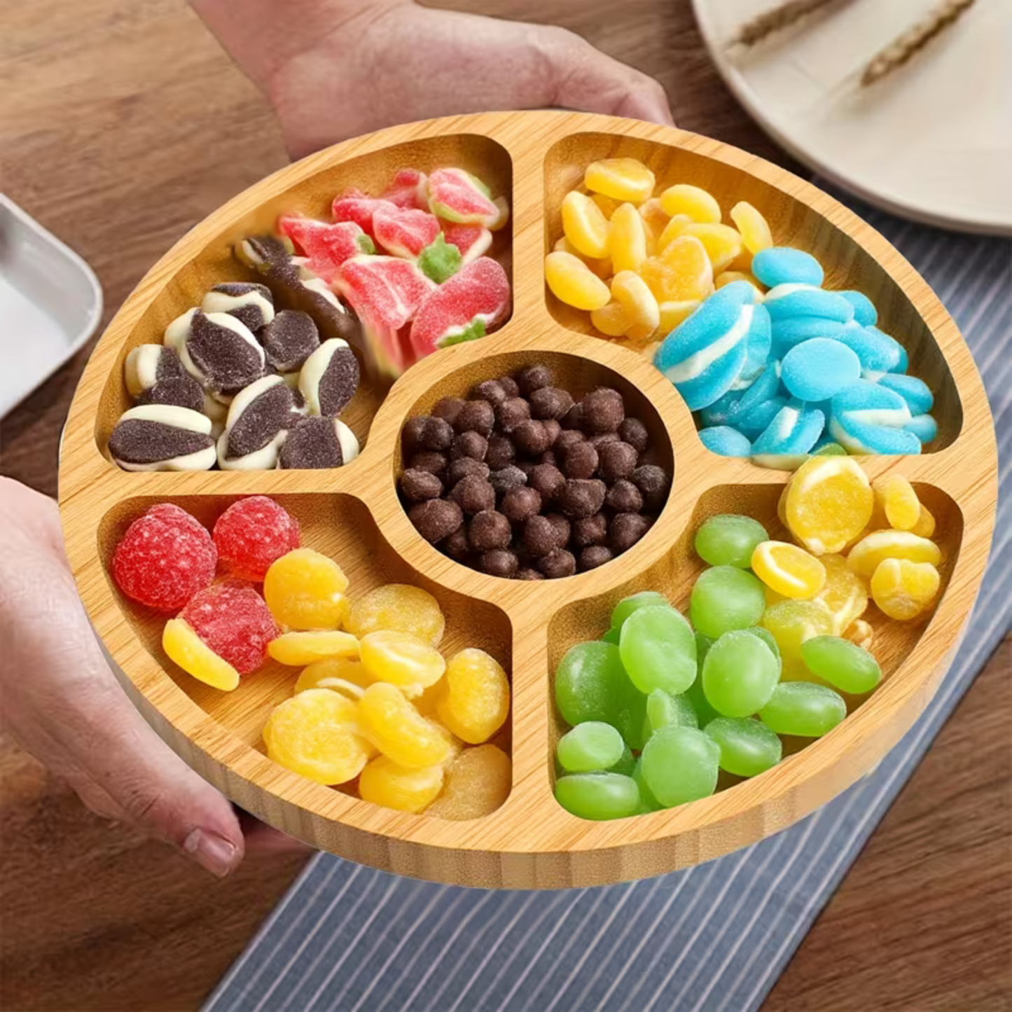 smartcook™ Charcuterie Tablett - Multifunktionales Snacktablett