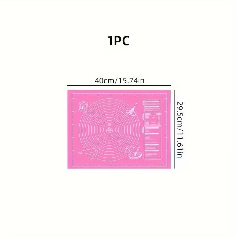 smartcook™ Backmatte, Teigmatte, rutschfest mit Messungen - wiederverwendbar