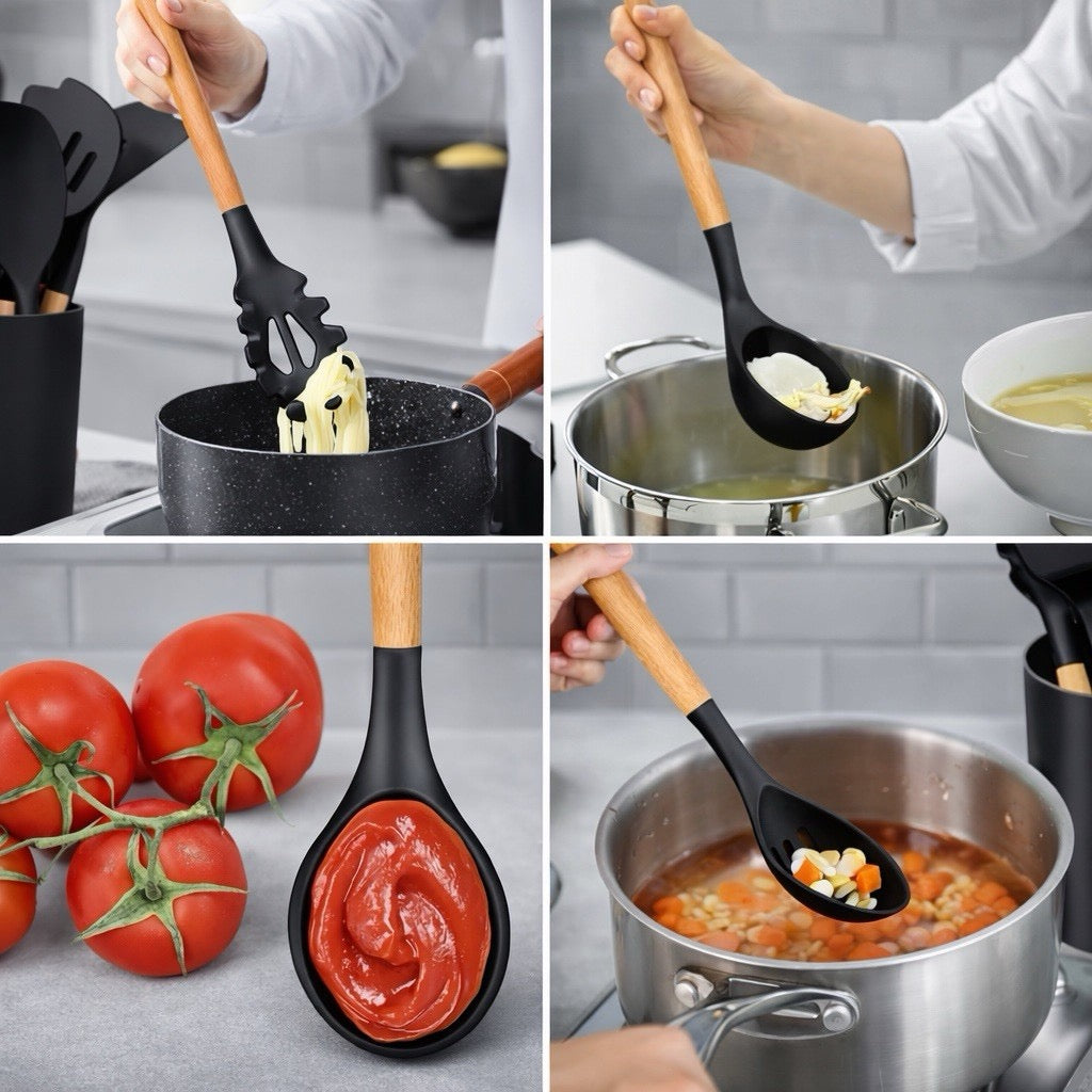 smartcook™ Profi-Küchenutensilien Set 7-teilig | Hitzebeständig & langlebig