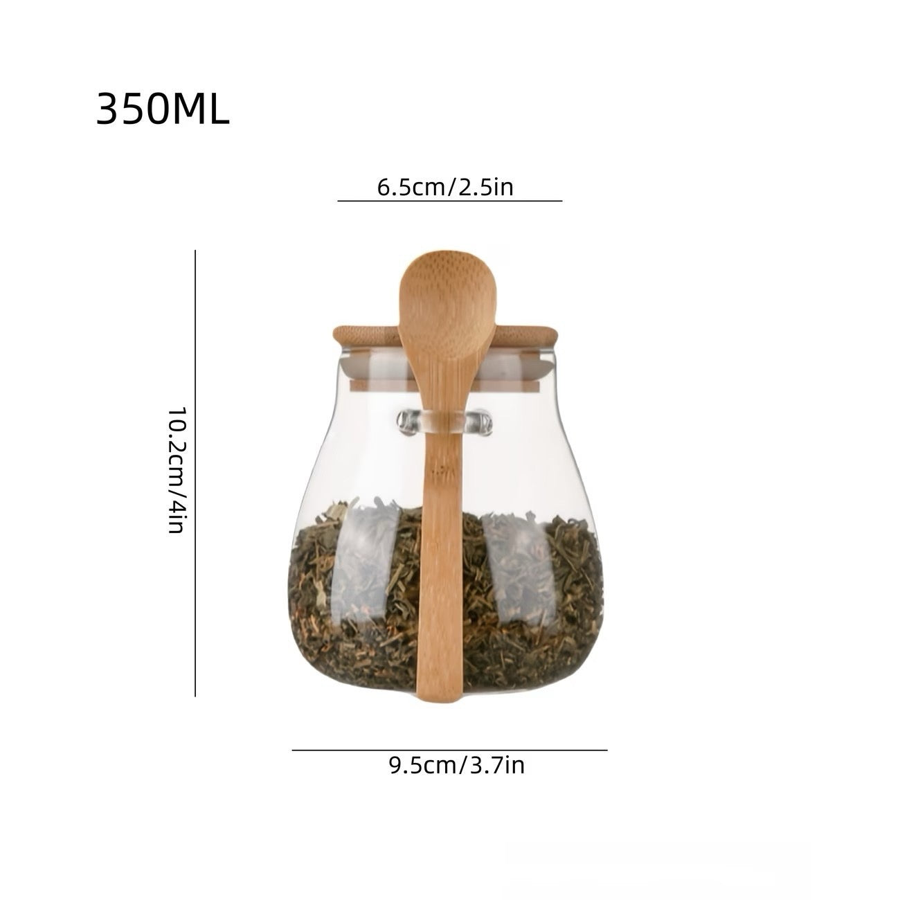 smartcook™ Multifunktions Vorratsglas mit Holzlöffel