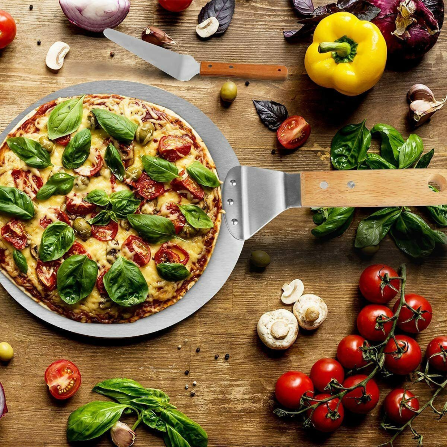 smartcook™ Pizza Set ( 3-teilig ) Edelstahl - Premium Set