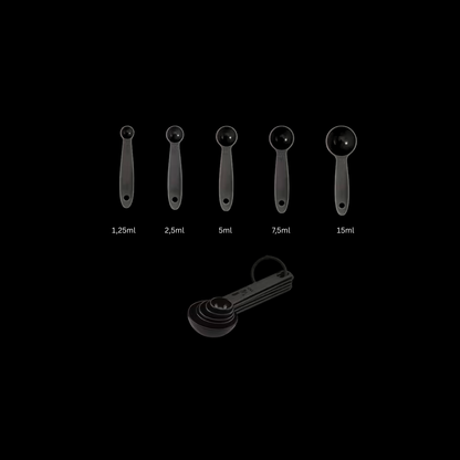 smartcook™ Messlöffel Set (5-teillig) - Präzise & Effizient