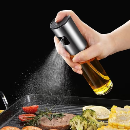 smartcook™ Feinnebel Ölsprayer aus Glas - Heißluftfritteuse, Grill & Pfanne etc.