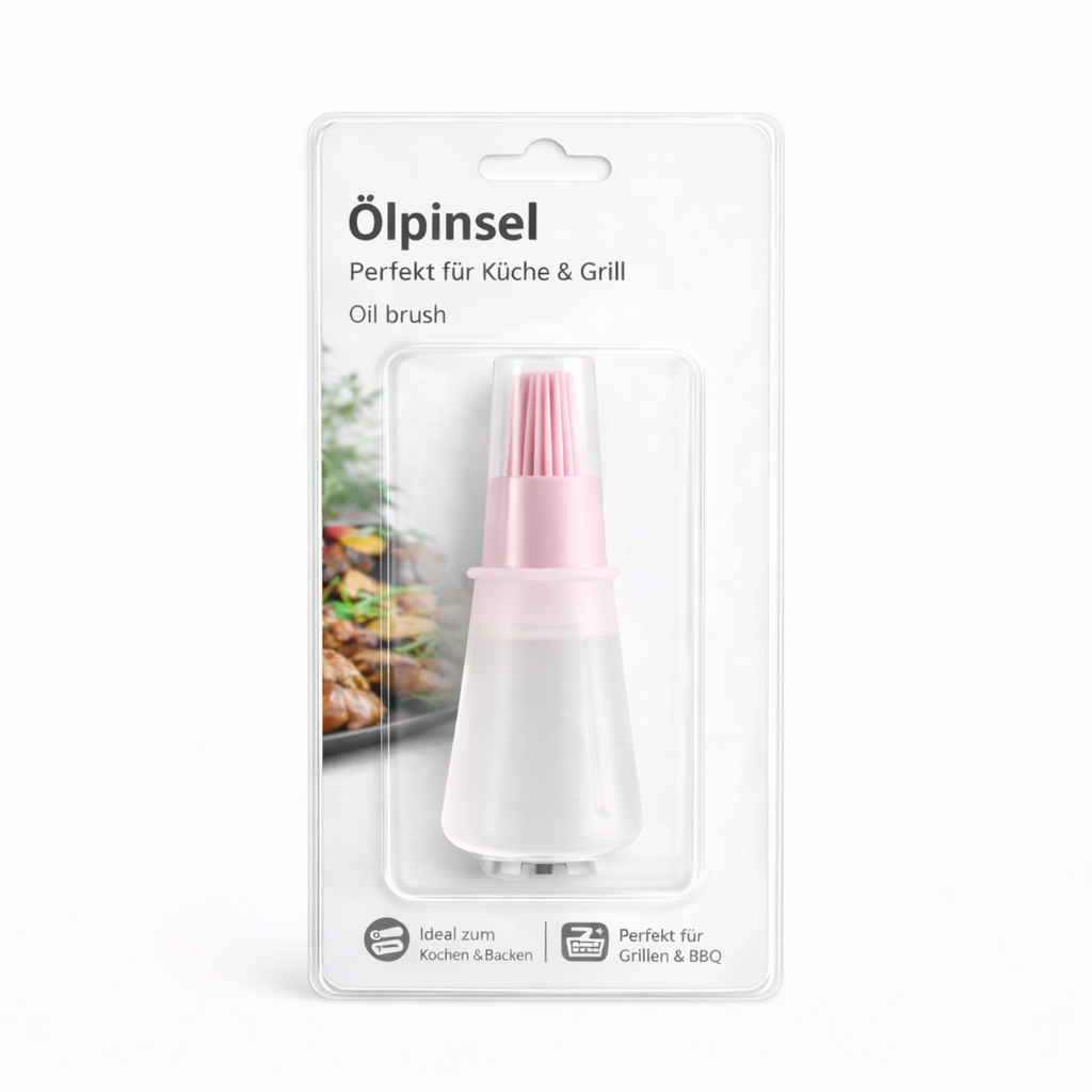 smartcook™ 2-in-1 Ölspenderpinsel - Silikon