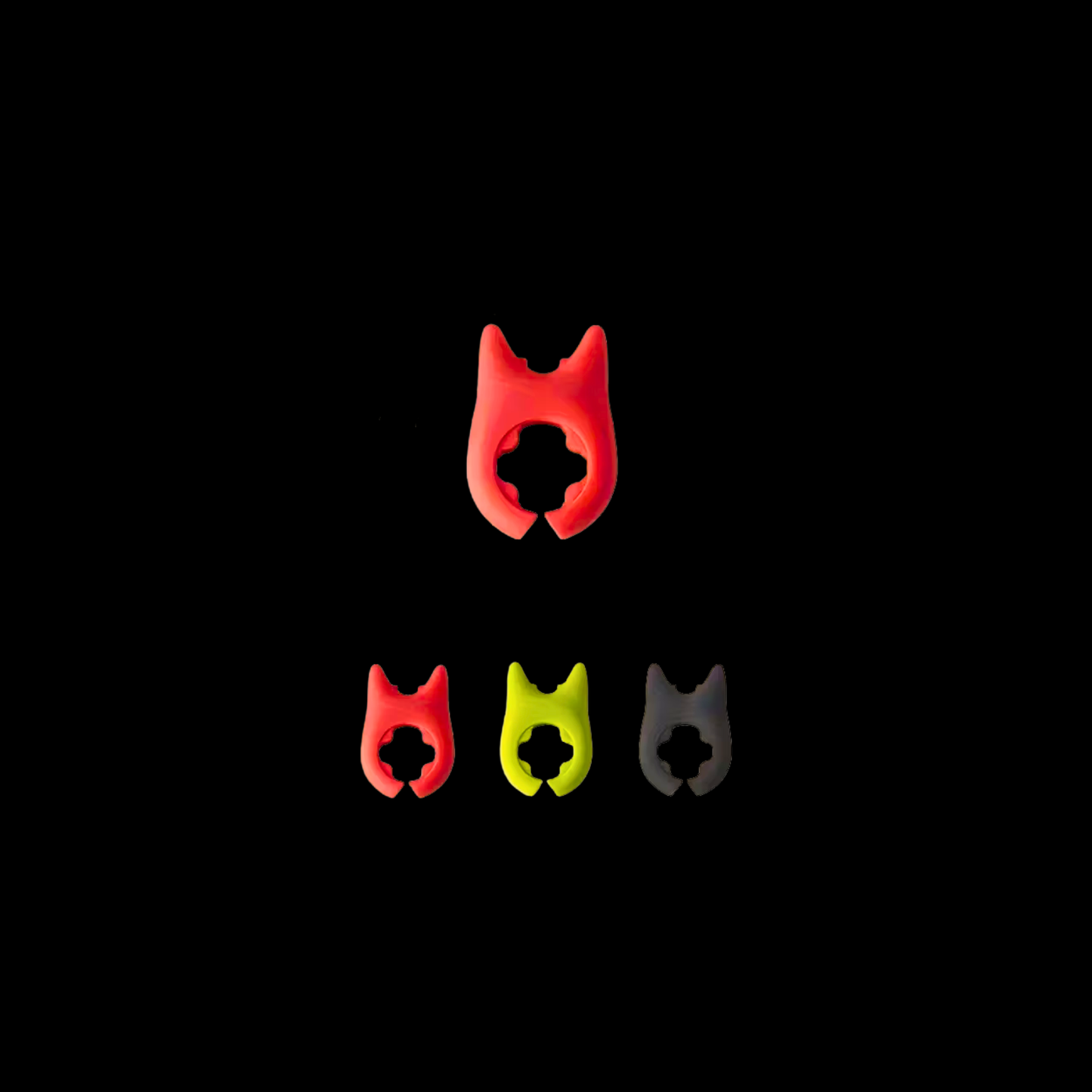 smartcook™ Silikonhalter für Kochlöffel (3er Set) - praktisch/kein Schmutz