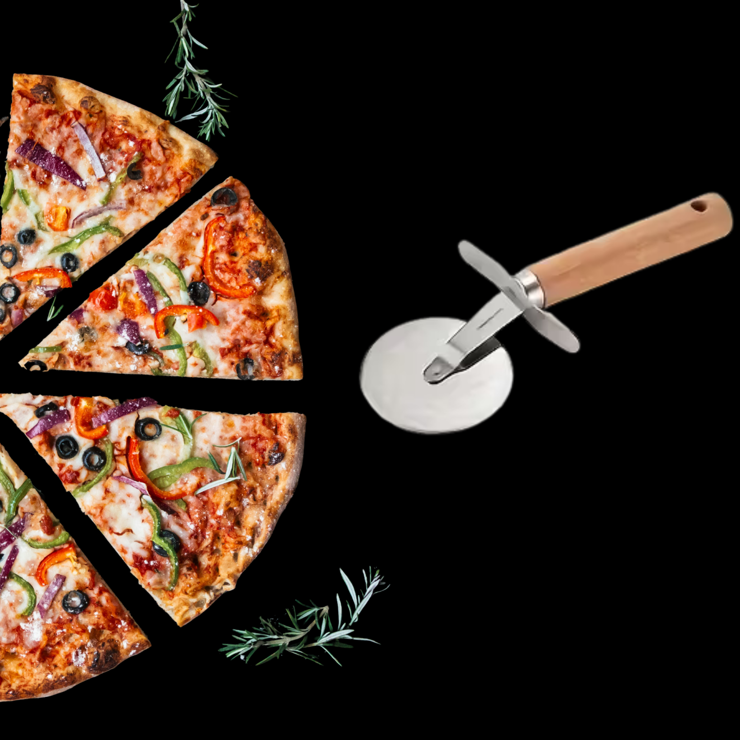 smartcook™ Pizza Set ( 3-teilig ) Edelstahl - Premium Set