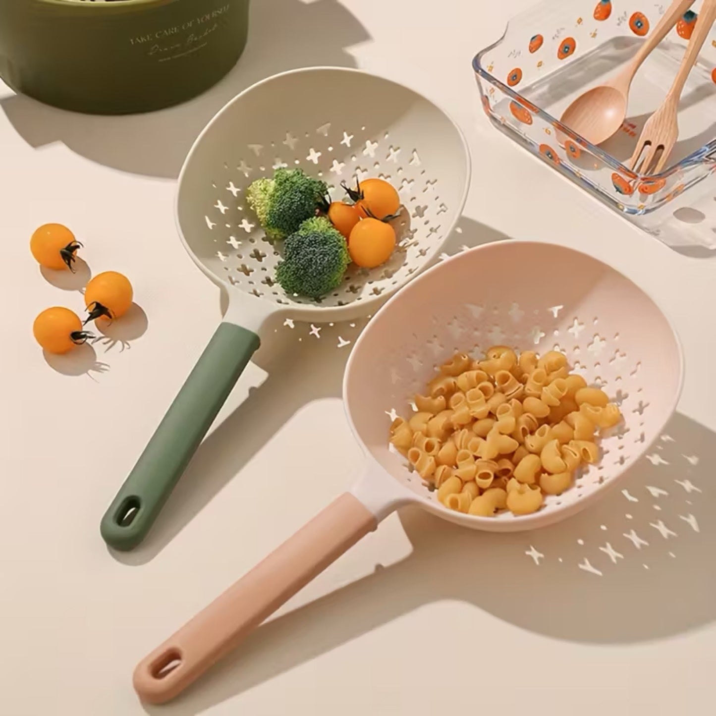 smartcook™ Feinmaschiges Küchensieb – ideal zum Abgießen & Waschen - Sieblöffel