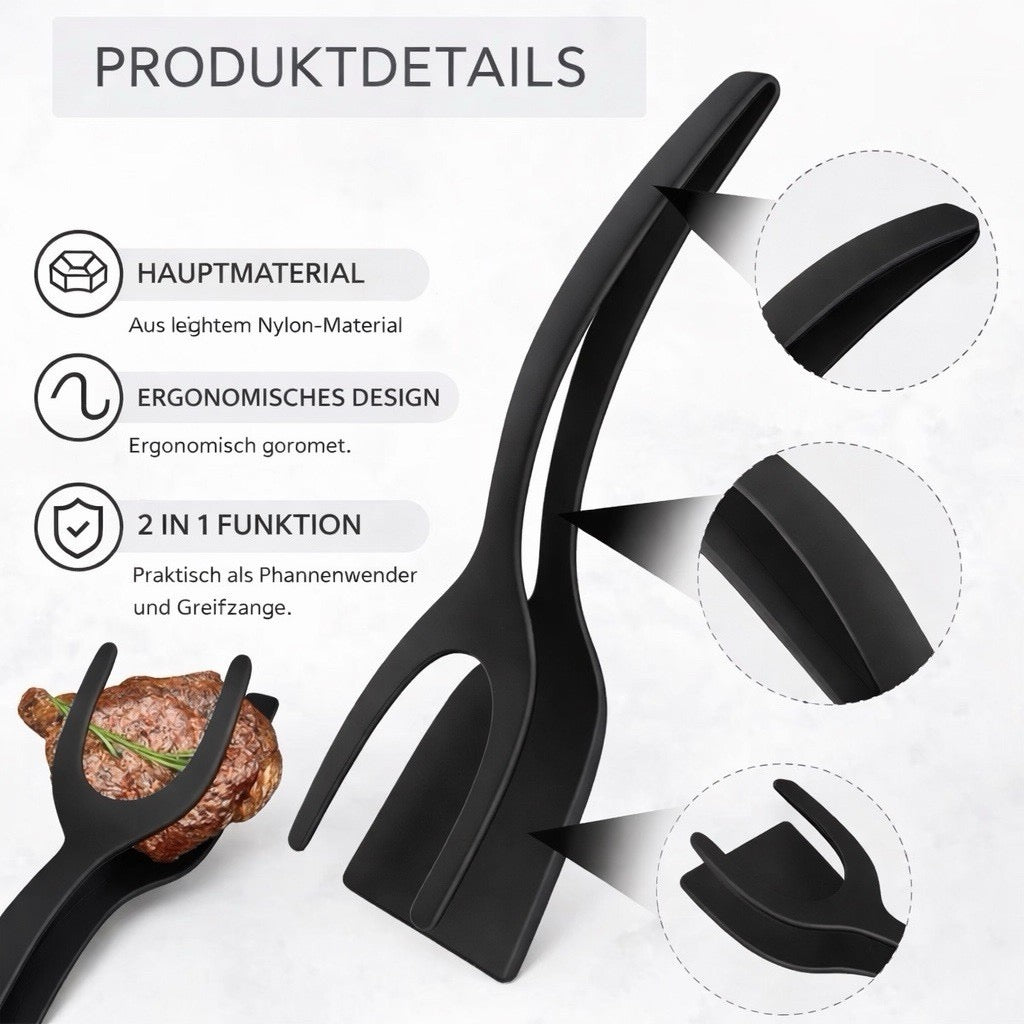 smartcook™ 2-in-1 Küchenzange - multifunktional