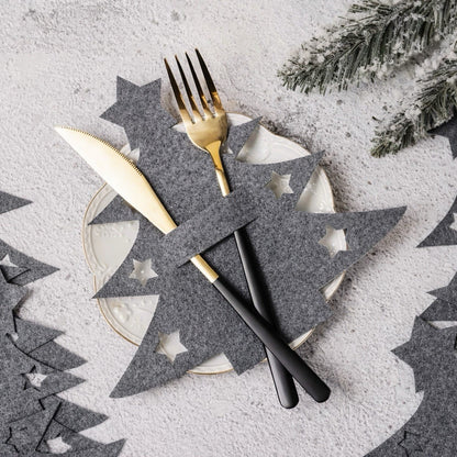 smartcook™ Weihnachtsbaum Besteck Tischset
