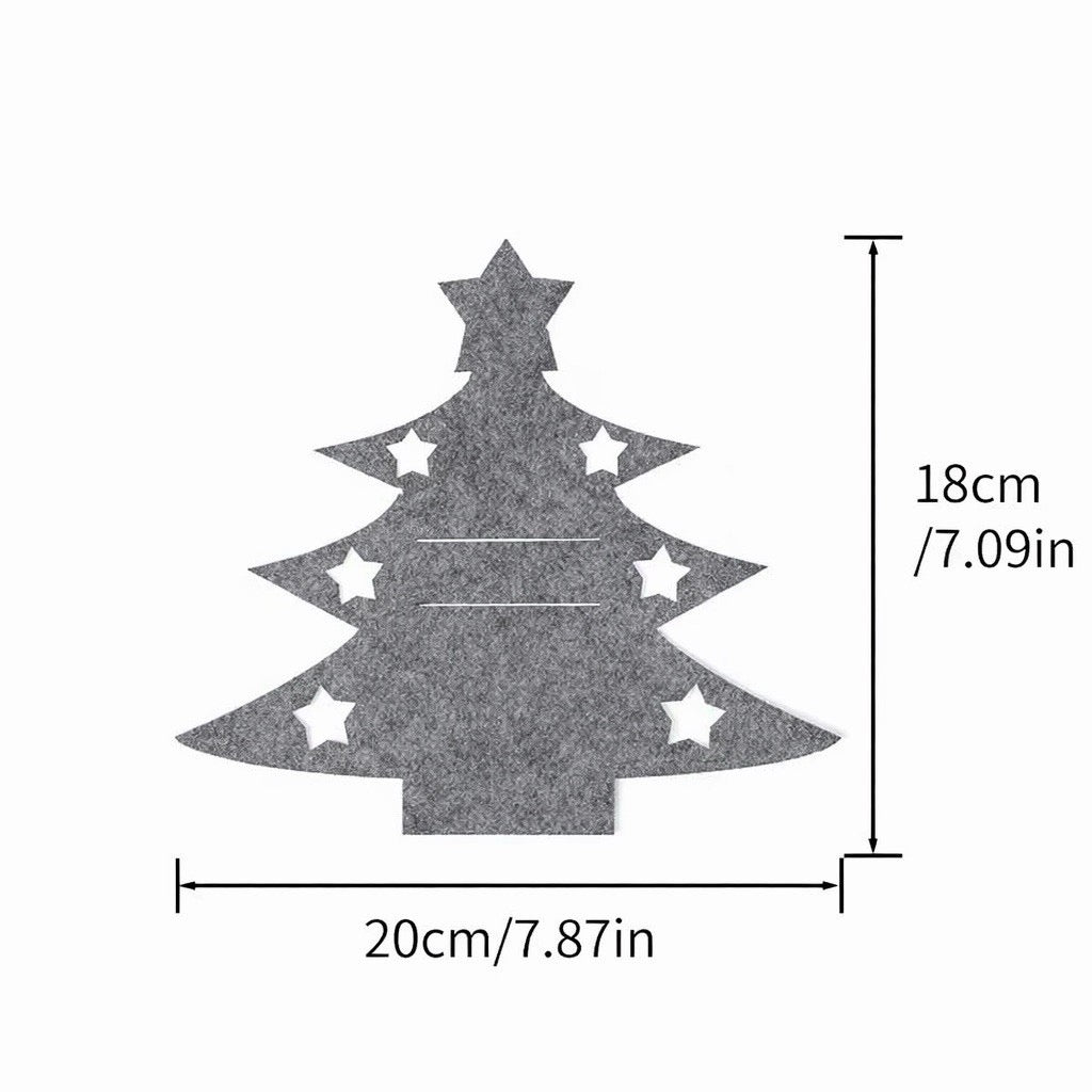 smartcook™ Weihnachtsbaum Besteck Tischset
