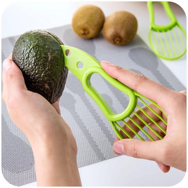 smartcook™Avocado Schneider 3-in-1 – Entkerner, Schäler & Slicer – Küchenhelfer