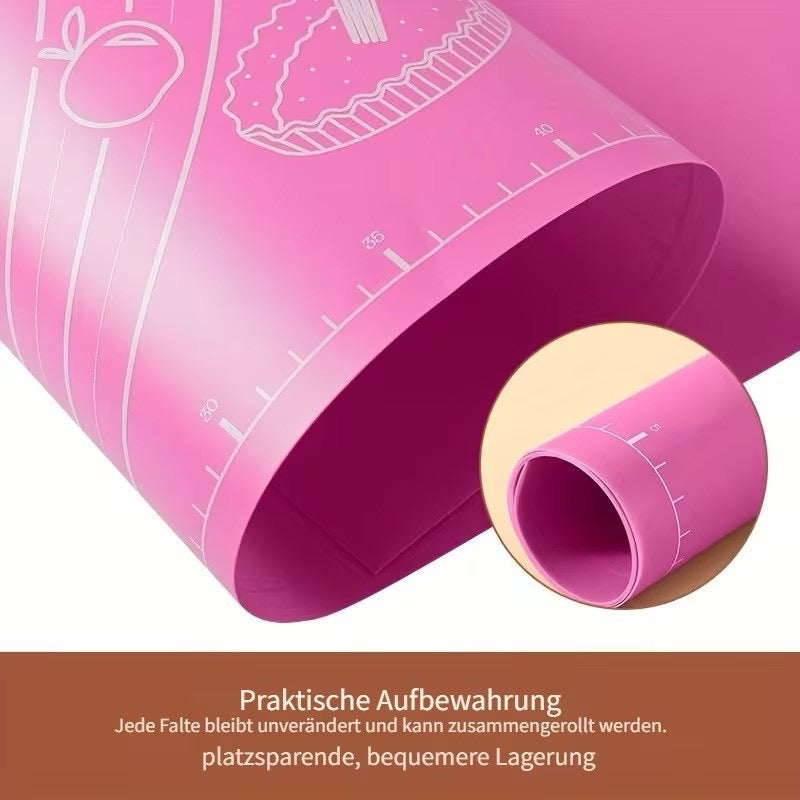 smartcook™ Backmatte, Teigmatte, rutschfest mit Messungen - wiederverwendbar