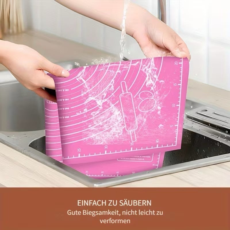 smartcook™ Backmatte, Teigmatte, rutschfest mit Messungen - wiederverwendbar