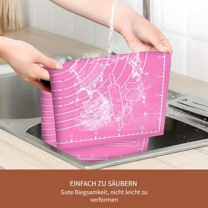 smartcook™ Backmatte, Teigmatte, rutschfest mit Messungen - wiederverwendbar
