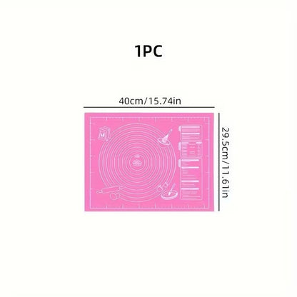 smartcook™ Backmatte, Teigmatte, rutschfest mit Messungen - wiederverwendbar