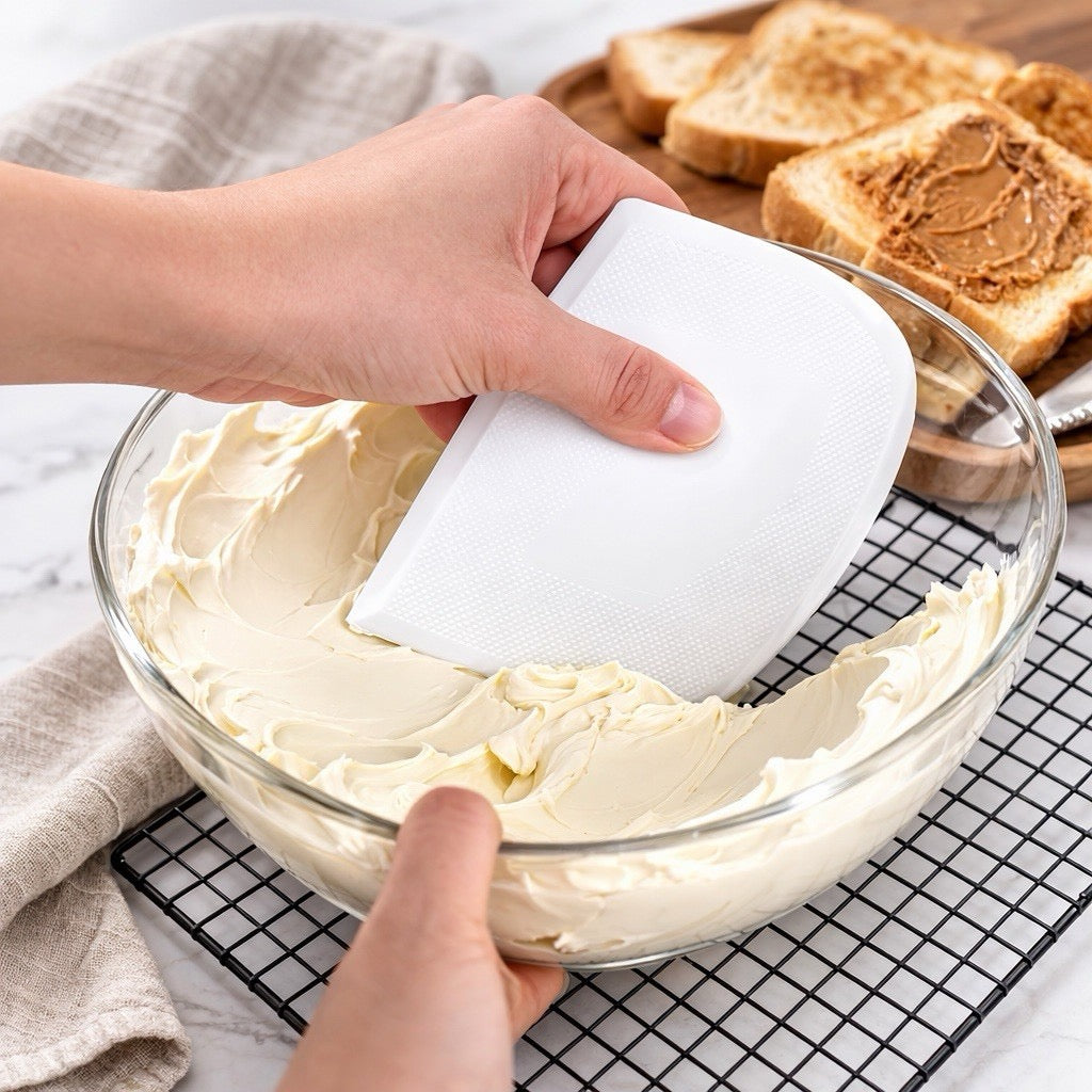 smartcook™ Kuchencreme Spatel - Teigschaber aus Kunststoff  - Back/Kochwerkzeug