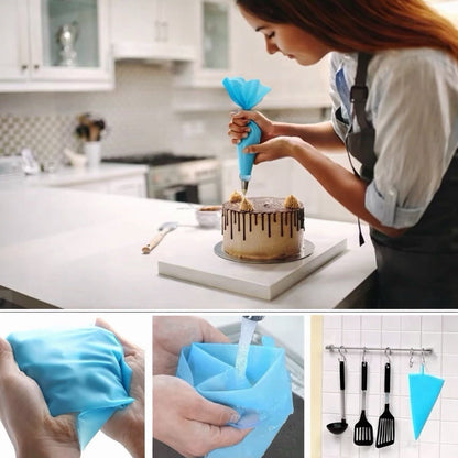 smartcook™ 21-teiliges Edelstahl Kuchendekorationswerkzeug Set - zum Backen etc.