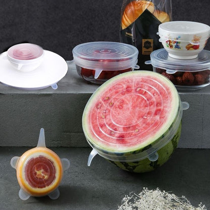 smartcook™ Silikon Stretch Deckel (6er Set)
