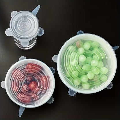smartcook™ Silikon Stretch Deckel (6er Set)