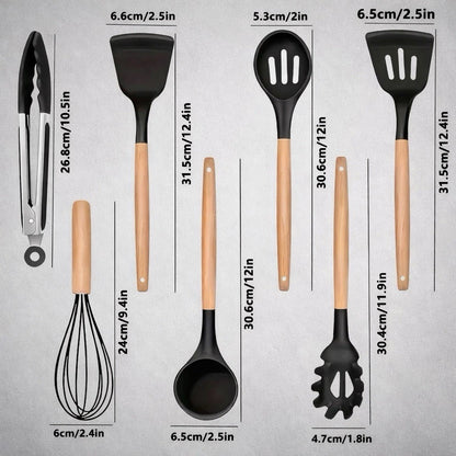 smartcook™ Profi-Küchenutensilien Set 7-teilig | Hitzebeständig & langlebig