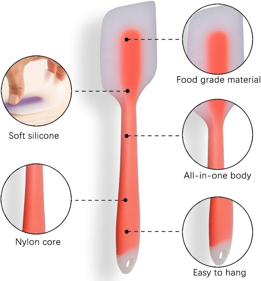 smartcook™ Premium Silikonschaber - mehrfarbig