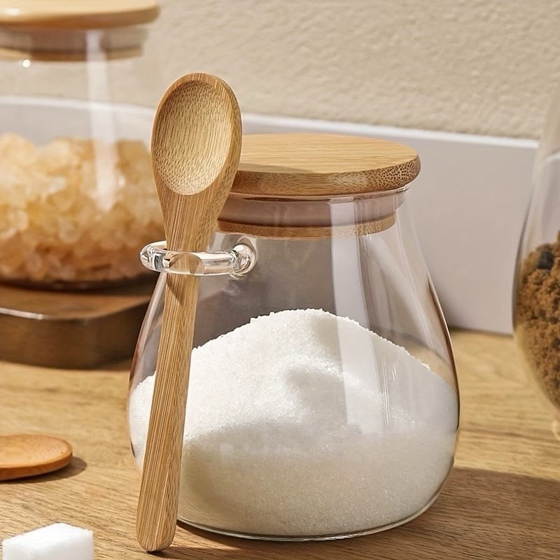smartcook™ Multifunktions Vorratsglas mit Holzlöffel