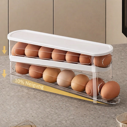 smartcook™ Stapelbarer Ei-Organizer für den Kühlschrank