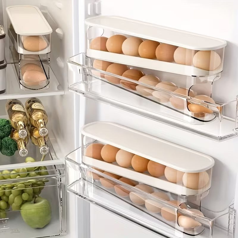 smartcook™ Stapelbarer Ei-Organizer für den Kühlschrank