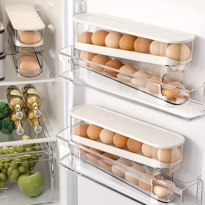 smartcook™ Stapelbarer Ei-Organizer für den Kühlschrank