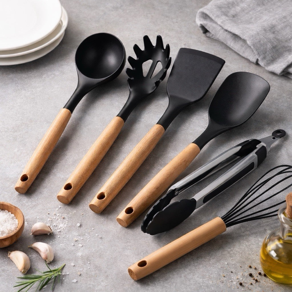 smartcook™ Profi-Küchenutensilien Set 7-teilig | Hitzebeständig & langlebig