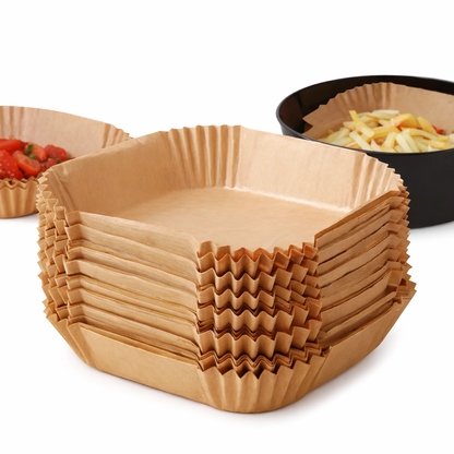 smartcook™ Antihaft Fritteusen Einlagen - Airfryer Backpapier - 100-300 Stück