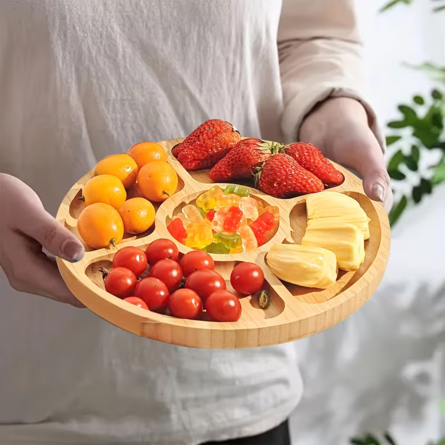 smartcook™ Charcuterie Tablett - Multifunktionales Snacktablett