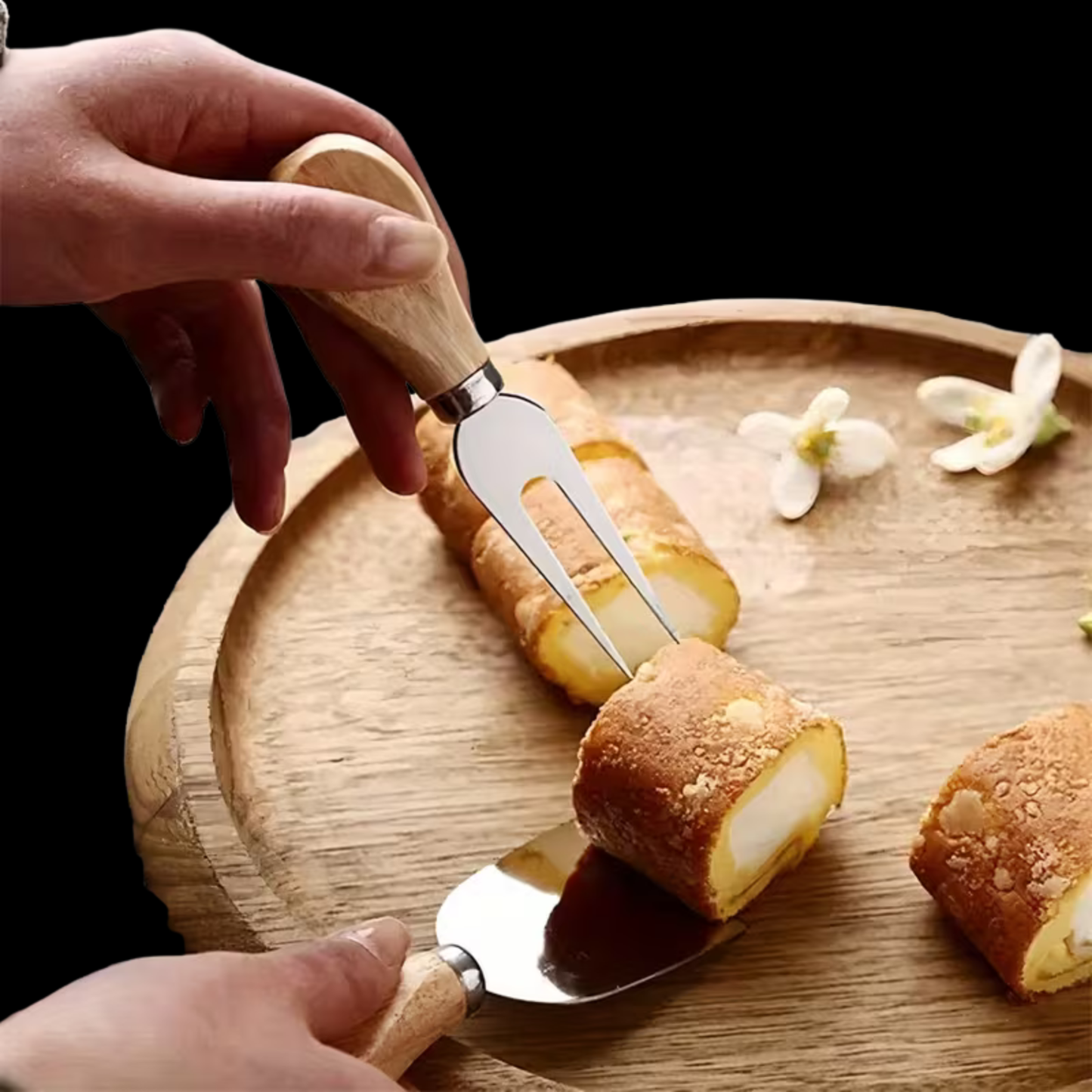 smartcook™ Käse Messer Set ( 4-teilig ) - Stylisch & Funktional